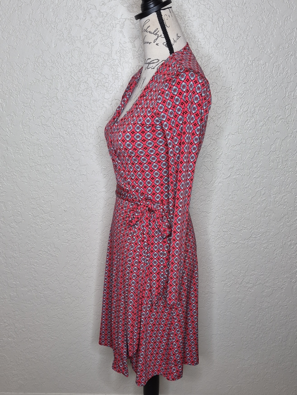 Banana Republic Factory Multicolored Wrap Dress Size XS - Picture 2 of 6
